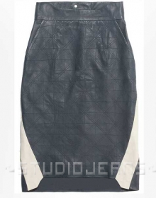 Downtown Leather Skirt - # 409