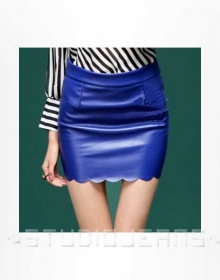 Lazer Leather Skirt - # 185