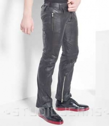 Leather Biker Jeans - Style #507
