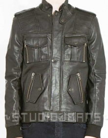 Leather Jacket # 618