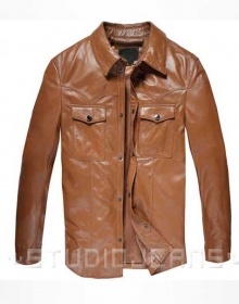 Leather Jacket # 610