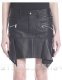 Blitz Flare Leather Skirt - # 486