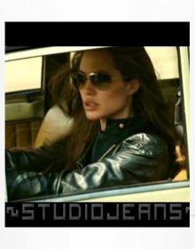 Angelina Jolie Wanted Leather Jacket