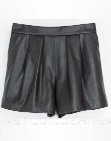 Leather Cargo Shorts Style # 381