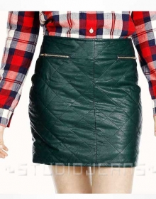 Secretary Leather Skirt - # 199