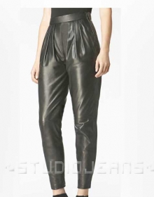 Harem Leather Pants