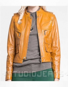 Leather Jacket # 517