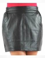Sporty Leather Skirt - # 465