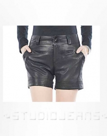 Leather Cargo Shorts Style # 367