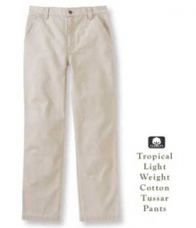 Tropical Weight Fine Tussar Cotton Pants