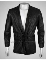 Leather Robe Couture Jacket