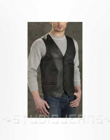 Leather Vest # 301