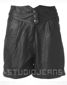 Leather Cargo Shorts Style # 358