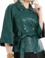 Kimono Leather Jacket # 522